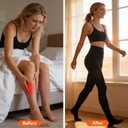 Medical Compression Pantyhose for Women and Men, 20-30 mmHg Compression Tights, Closed Toe, Graduated Support Hose High Waist Compression Stockings for Varicose Veins, Edema, DVT