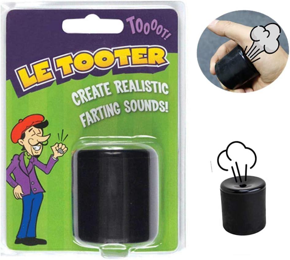 SHENGSEN Novelty Squeeze Pooter Fart Machine Funny Le Tooter Prank Farting Noise Maker for Joke Children's Day Party Gift Toy