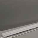 LazBlinds No Tools No Drill 1" Vinyl Mini Blinds, Cordless Blinds for Windows, Light Filtering Horizontal Window Blinds & Shades, 40" W x 64" H, White