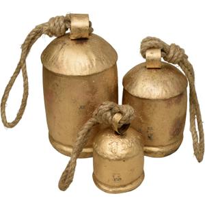 Vintage Handmade Rustic Door Hanging Bells Harmony Cow Bells for Lucky Christmas Dcor Farmhouse Metal Shabby Chic Bells