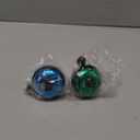 Xthuge Classic Bike Bell, Aluminum Bicycle Bell, Loud Crisp Clear Sound Bicycle Bike Bell for Adults Kids(Blue, Green-Right Hand Use-2 Pack)