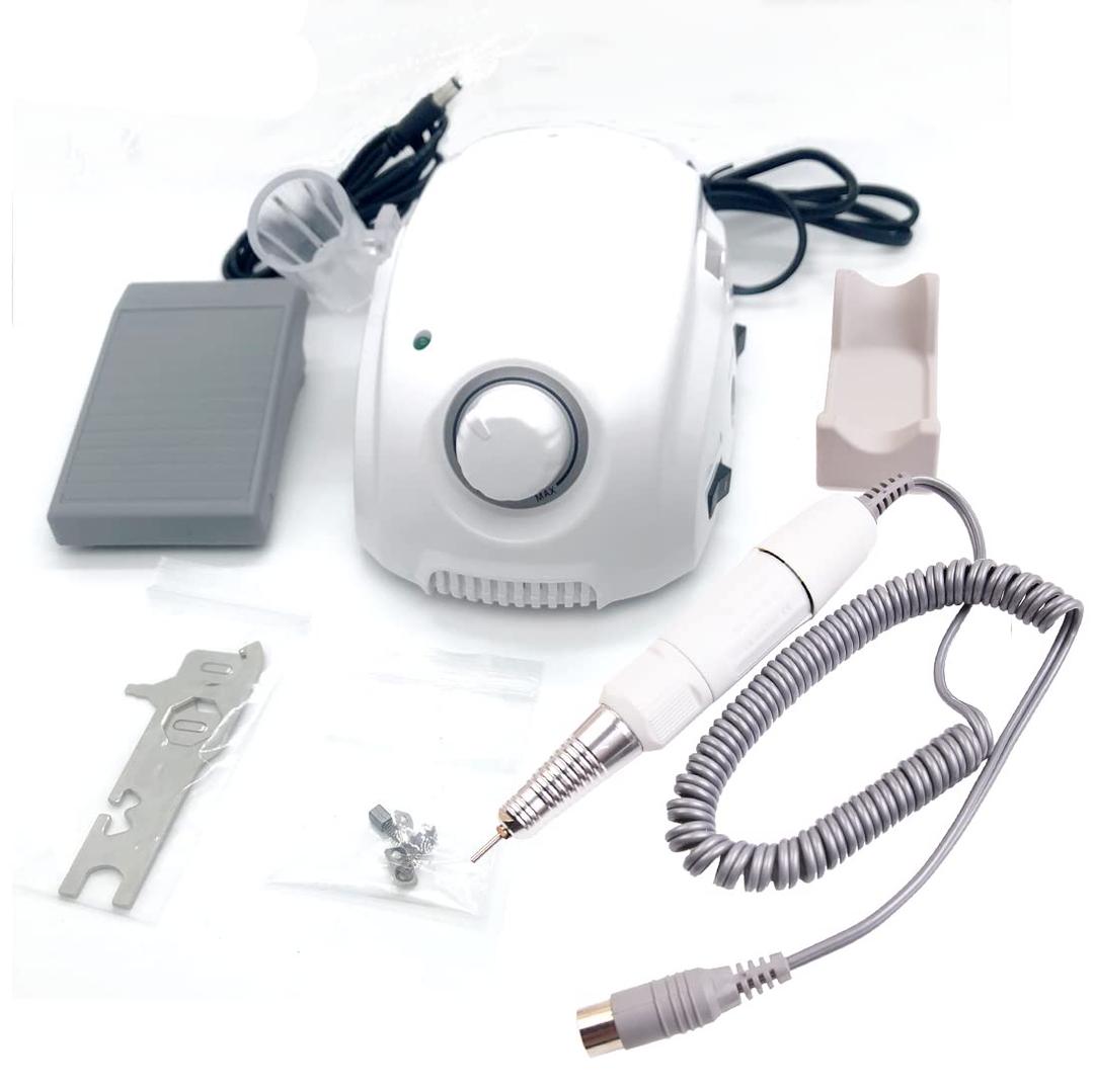 210 Electric Nail Drill Micro Motor & SDE-H20N 2.35mm Handpiece Set Manicure Pedicure Nail File Bit Nail Art Equipment