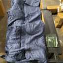 ZonLi Cooling Fitted Sheets,100% Rayon Derived from Bamboo Cooling Fitted Sheet Queen Size for Hot Sleeper, Deep Pocket Up to 21", Soft Bed Sheets, Hotel Silky Bedding Set,Blue Ashes