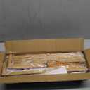 50" X 30" Adjustable Wedding Sign Stand, Linen Sign Stand, Gold Welcome Sign Holder Metal Easel With 6 Leather Hanging Strap 2 Square Water Bag 4 Magnetic Counterweight 4 Ribbon, Party Poster Display