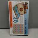 2 in 1 Wooden Chess and Checkers Set - Chess Set for Kids  11 x 11 Wood Game Board Folds As Storage Case - Chess Checker Set - Childrens Chess Sets for Beginners - Chess Board for Kids