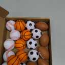 Mini Sport Stress Ball 20 Packs Sport Party Supplies Small Foam Anxious Toy Baseball Basketball Football Soccer Stress Ball for Kids School Carnival Reward Sport Party Decorations