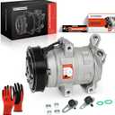 A-Premium Air Conditioner AC Compressor with Clutch Compatible with Ford Escape 3.0L 2008-2012 & Mazda Tribute 3.0L 2008-2011 & Mercury Mariner 3.0L 2007-2011