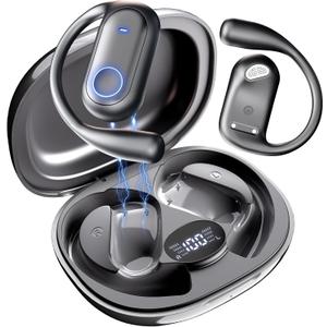 Ai Translation Earbuds Real Time - 164 Language Translator Earbuds with Bluetooth 6.1 Audifonos Traductores Ingls Espaol, 80H Playtime Wireless Headphones for Travel Business Learning