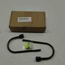 Curtain Holdback,2 Pack Wall Mounted Drapery Tiebacks with Screws, Heavy Duty Metal Decorative Window Drapery Holder Curtain Hook U Shape for Home Office,Black