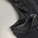 SHAPERX Waist Trainer Corset for Women Tummy Control Sport Girdle Hourglass Waist Cincher Body Shaper with Steel Boned (Medium, Black)