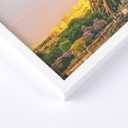 upsimples 5x7 Picture Frame Set of 3, Made of High Definition Glass for 5 x 7 White Frames, Wall and Tabletop Display Thin Border Photo Frame for Home Dcor