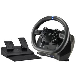 SUBSONIC Superdrive - SV950 Steering Wheel with Pedals and Paddles for Xbox Serie X/S, PS4, Xbox One, PC (Programmable for All Games)