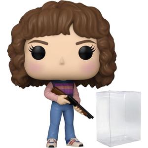 POP TV: Stranger Things - Nancy Wheeler (Season 5) Funko Vinyl Figure (Bundled with Compatible Box Protector Case), Multicolor, 3.75 inches