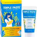 Triple Paste Diaper Rash Cream for Baby - 3 oz Tube – Zinc Oxide Ointment Treats, Soothes & Prevents Diaper Rash, Pediatrician-Recommended Hypoallergenic Formula, Baby Essentials for Daily & Overnight EXP. 2030/05