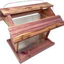 Large Ranch Cedar Bird Feeder - Made in USA