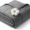 California King Size Weighted Blanket for Adults - 25lbs 78” x 85” Cooling Heavy Blankets for All-Season Sleeping, Soft & Breathable with Premium Glass Beads, Machine Washable