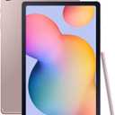Samsung Galaxy Tab S6 Lite (2024) 10.4" 64GB WiFi Android Student Tablet, S Pen for Note-Taking, Gaming Ready, Long Battery Life, Expandable Storage, US Version, Chiffon Pink,