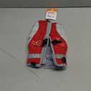 Lelepet Dog Coat Warm Dog Winter Coat Waterproof Dogs Jacket with Harness Built in Reflective Pet Fleece Vest Zip-Up Cold Weather Coats for Small Dogs Turtleneck & Windproof Coats Chihuahua Red XS