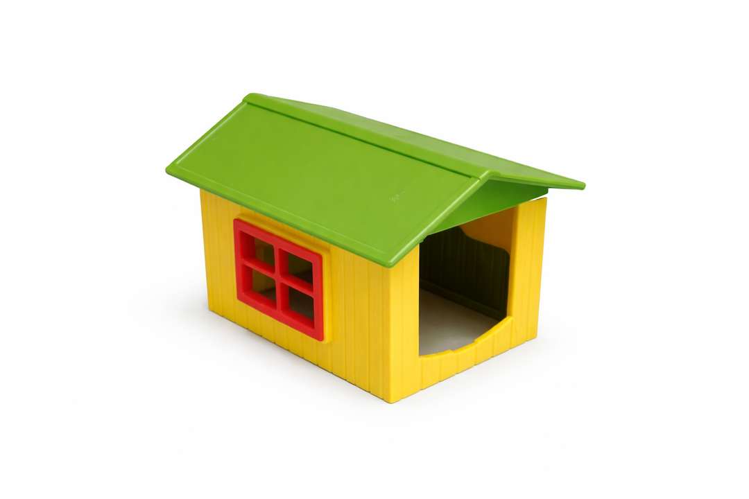 Schleich Farm World 6-Piece Puppy Toy Playset for Boys and Girls Ages 3+, Friendly Dog House