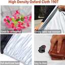 Bike Covers, Outdoor Waterproof Bicycle Covers with Lock Hole for Mountain Road Electric Bikes