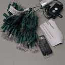 Brizled Christmas Lights, 33ft 100 LED Color Changing Christmas Tree Lights Connectable with Remote, 12 Modes Cool White & Colored Xmas Lighting, Clear Mini Xmas Lighting for Indoor Outdoor Home Decor