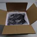 Wood Stove Steamer - Rust Resistant Cast Iron Humidifier Pot with Three-Layer Porcelain Coating for Woodstove, Indoor Fireplace Steamer for Dry Winter, Decorative, 2.7 Quart-Black