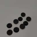 MECCANIXITY Silicone Rubber Hole Plug 25mm Diameter Soft Flexible Stopper for 24mm Hole Black 9 Pieces (25mm)