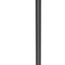 Toilet Paper Holder Stand, Modern Bathroom Free Standing Toilet Paper Roll Holder, Stainless Steel Tissue Rack, Rust-Proof & Heavy Stable Base (Matte Black)