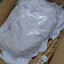 GRENTY Metal Arch Backdrop Stand and Cover Set 7.2FT/6.6FT/6FT, Wedding Arch Frame with Spiral Rotating Joint, 3 Wrinkle-Resistant Cover for Birthday, Anniversary, Wedding, Party, Baby Shower (White)