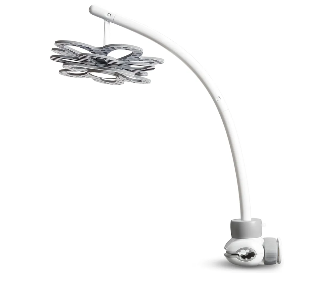 Munchkin® Baby Bloom™ Mobile for Munchkin Swing - High-Contrast Infant Mobile with Mirror