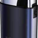 Blade & Stone PS501 Foil Shaver for Men  Dual Foil Cordless Shaver with Graphene-X Blades and 8000 RPM Digital Motor  All-Metal, Rechargeable Wet and Dry Razor  Dark Night