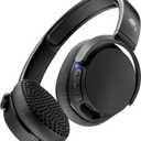 Skullcandy Riff Wireless 2 On-Ear Bluetooth Headphones, Up to 34 Hrs Battery, Foldable Lightweight Design, Convenient for Travel with Included 3.5mm AUX Cable, Microphone for iPhone Android - Black