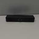 Computer Soundbar, USB Powered Wired PC Speakers with 3.5mm AUX, Basic & Clear Sound, Plug & Play, LED Volume Knob, Black Desktop Speakers for Laptop PC