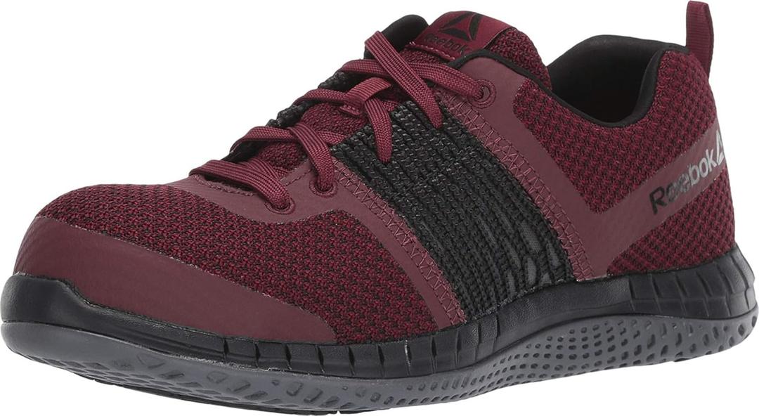 Reebok Work Print Work ULTK CT Oxford Women's Boot (9 Wide, Burgundy)