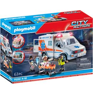 Playmobil Ambulance with Accessories and 3 Figures