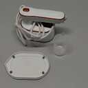 Mini Steam Iron for Clothes, Biupky Travel Steamer for Clothes Portable, Micro Steam Iron Mini Handheld Steamer Support Dry And Wet Ironing for Home Travel (White)