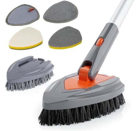 EAZER SHOWER SCRUBBER CLEANING BRUSH