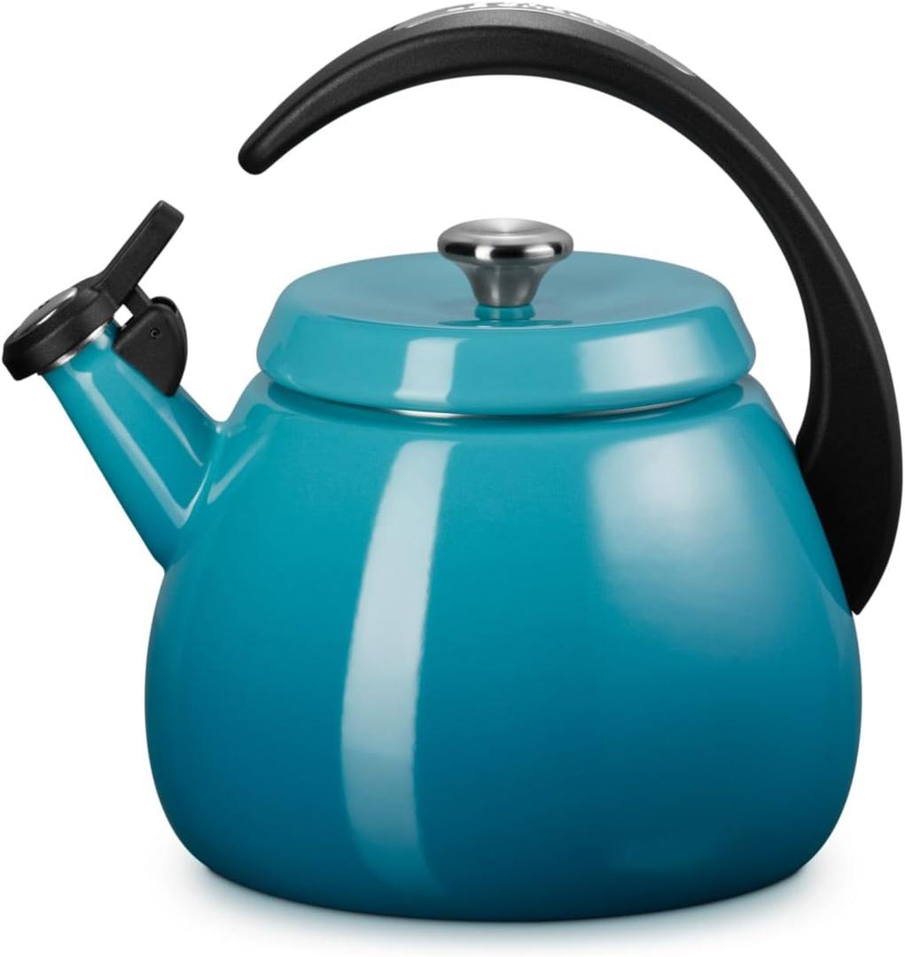 Le Creuset Enamel on Steel Cloche Kettle, 2.2 qt., Carribbean