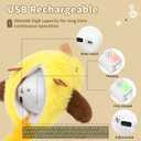 2 x Cat Toys Flapping Birds with Catnip Bags, Rechargeable Chirping Interactive Cat Toy Kicker, Lifelike Birdie Tweets, Indoor Enrichment Moving Wings Cat Exercise Toys for All Breeds Kitten Dog(Oriole) (A1)