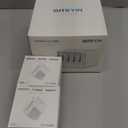 Gitryin 12-in-1 Desktop Charging Station with 3 Retractable Type-C Chargers and 1 Lightning Charger, 40W USB-C Power Strip with 33.5in Cable, Extension Cord with 1020J Surge Protection for Home Office