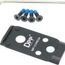 DPP Titanium Mount/Adapter Plate Compatible with Smith & Wesson MP 2.0 Optics Ready/CORE Holosun 407K/507K/EPS Carry/Osight K S SE/RomeoZero