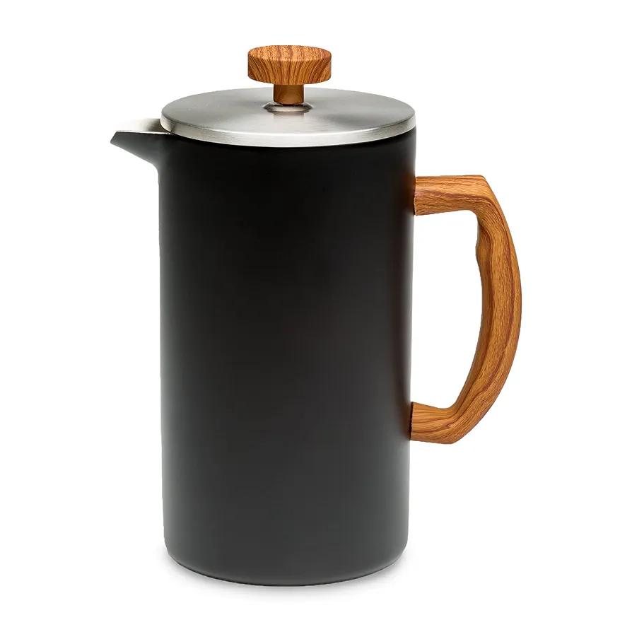 Primula Grant Double Wall Stainless Steel Coffee Press. 64 oz. ,  Matte Black