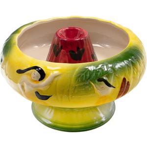 32oz Ceramic Tiki Bowl