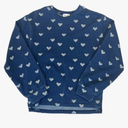 Splendid Girls' Ocean Hearts Pullover Size 8