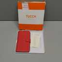 TUCCH Wallet Case for iPhone 17 Pro (6.3-Inch) 2025, RFID Blocking 4 Card Slots | Kickstand | Magnetic Closure | PU Leather | Shockproof TPU Shell | Protective Flip Folio Cover | Red