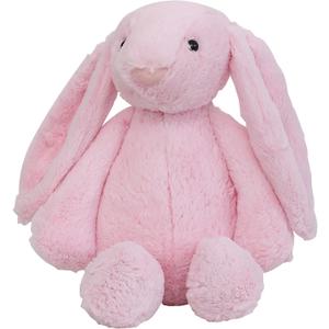 Pink Stuffed Animal Bunny Rabbit - Adorable Plush Companion for Cuddles & Playtime. Soft & Huggable with Lifelike Features. Ideal Gift for Kids & Rabbit Lovers (Bonnie Rabbit A Pink 22inch)