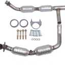 Y Pipe Catalytic Converter 50493 Replacement for Ford E-150 E-250 E-350 Super Duty 5.4L 2005-2008 AKWH