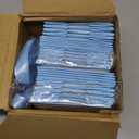 Kolldenn 24 Pcs Small Gift Bags with Bow 6.3 x 3.9 x 2.8 Inch Thank You Gift Bags Elegant Mini Paper Bag with Handles for Wedding Bridal Birthday Baby Shower Bridesmaid Party Favors(White Blue)