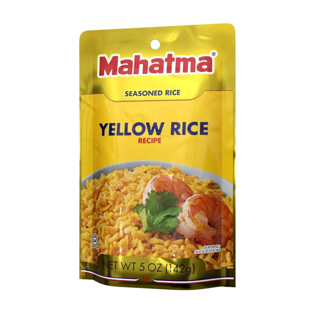 Riviana Foods Mahatma Saffron Yellow Rice, 5 Ounce (Pack of 12) (BB-May2026)