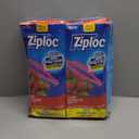 Ziploc Gallon Food Storage Bags, Stay Open Design with Stand-Up Bottom, Easy to Fill, 162 Count